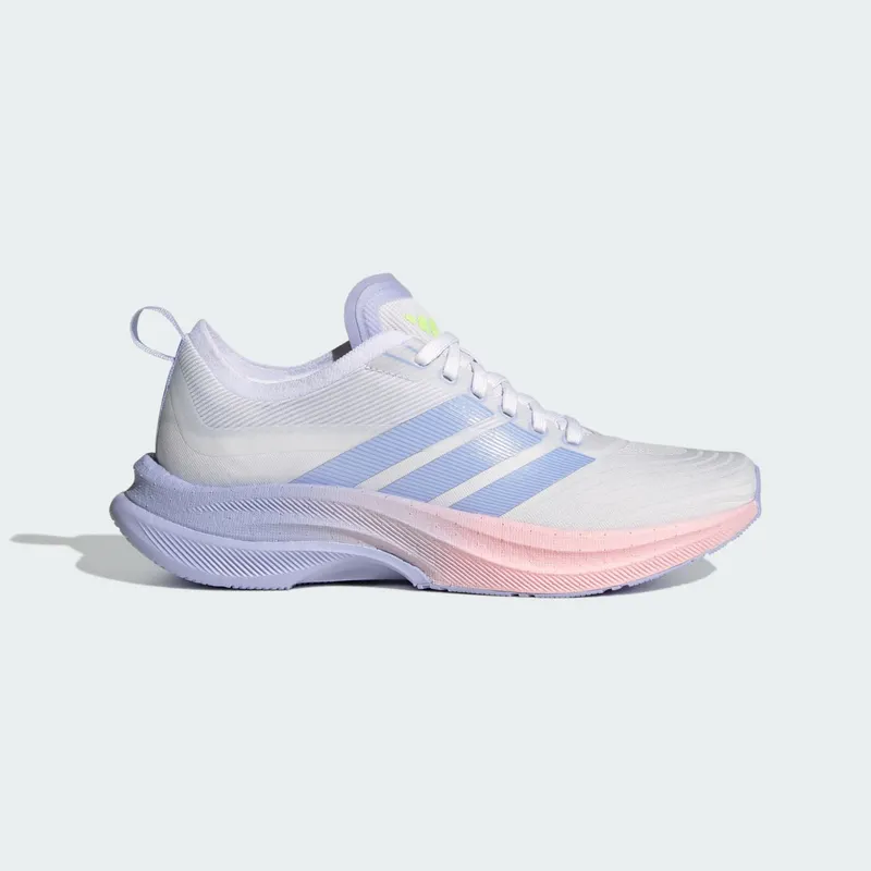 Adidas Moveboost Running Shoes Cloud White / Violet Tone / Hi-Res Yellow (JS0011)