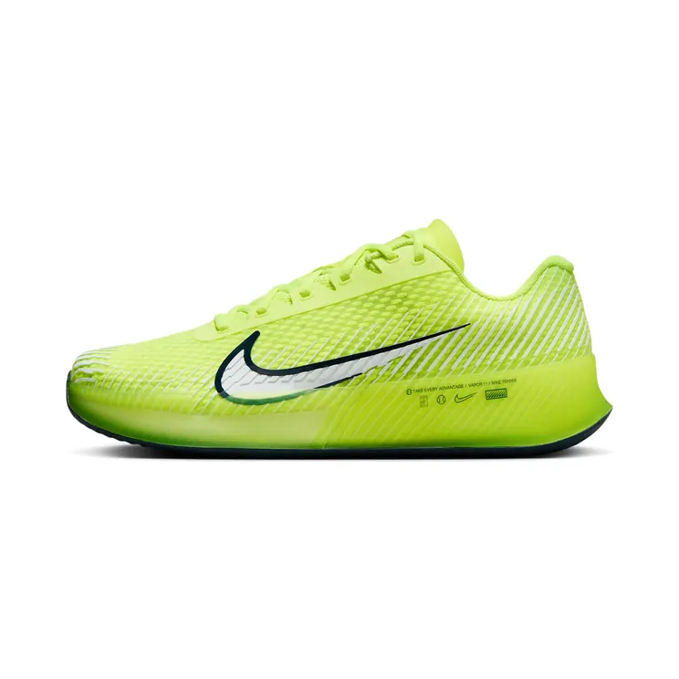 Nike Court Air Zoom Vapor 11 Clay Volt Armory “Volt / Armoury Navy / White” (DV2014-700)