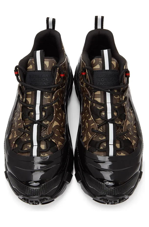 Burberry Brown Arthur Chunky Sneakers (8021778) (5)