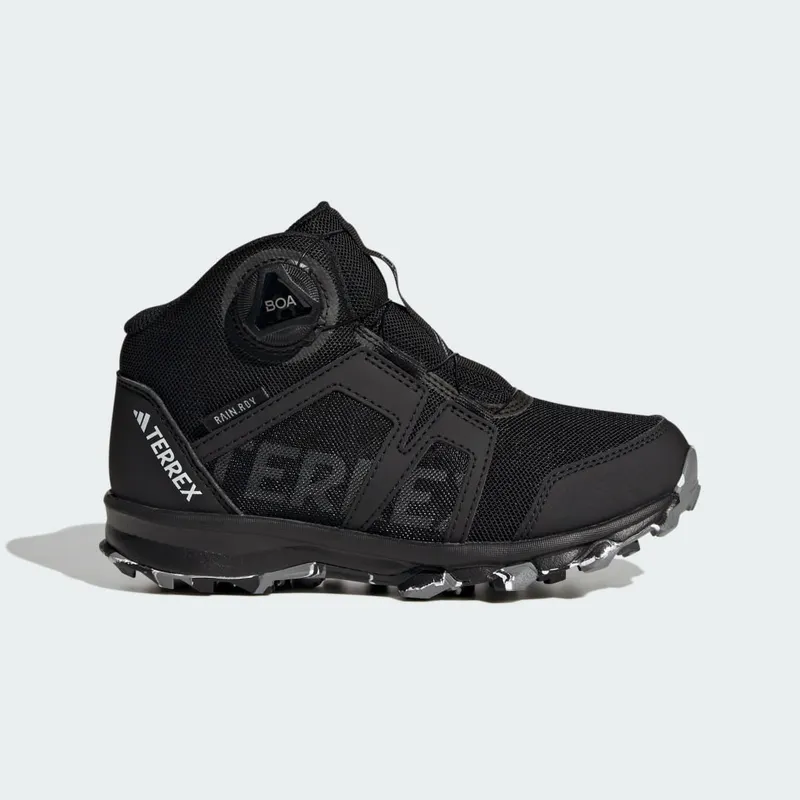 Adidas Terrex BOA Mid RAIN.RDY Hiking Shoes Core Black / Cloud White / Grey Three (IF7508)