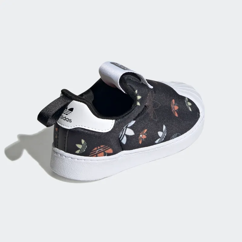 Adidas Superstar 360 Core Black / Cloud White / Semi Impact Orange (GX1870)