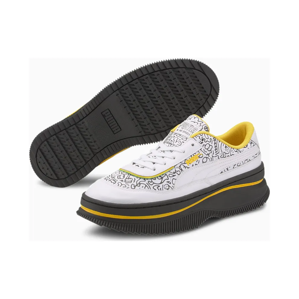 Puma x MR DOODLE Deva White/Black/Yellow (374221-01)