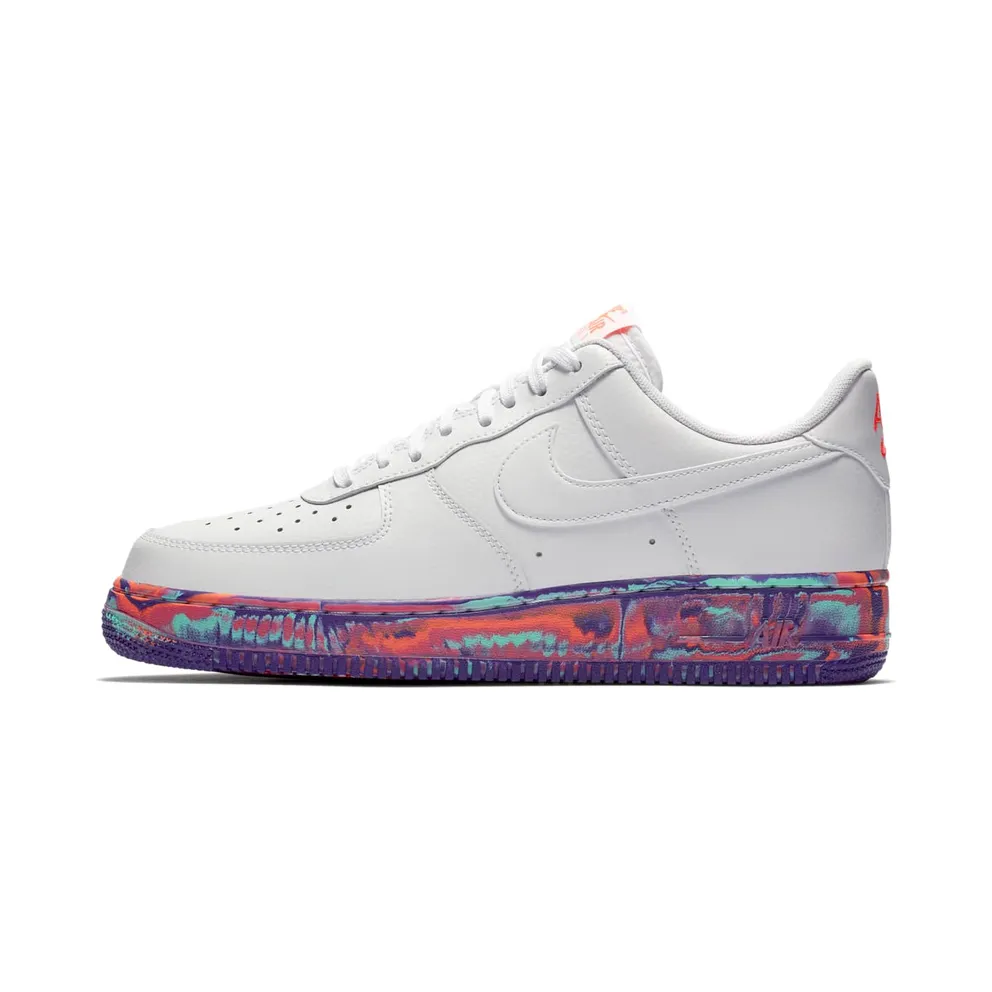 Nike Air Force 1 Low White Multi-Color Marble White/White-Vast Grey (AJ9507-100)