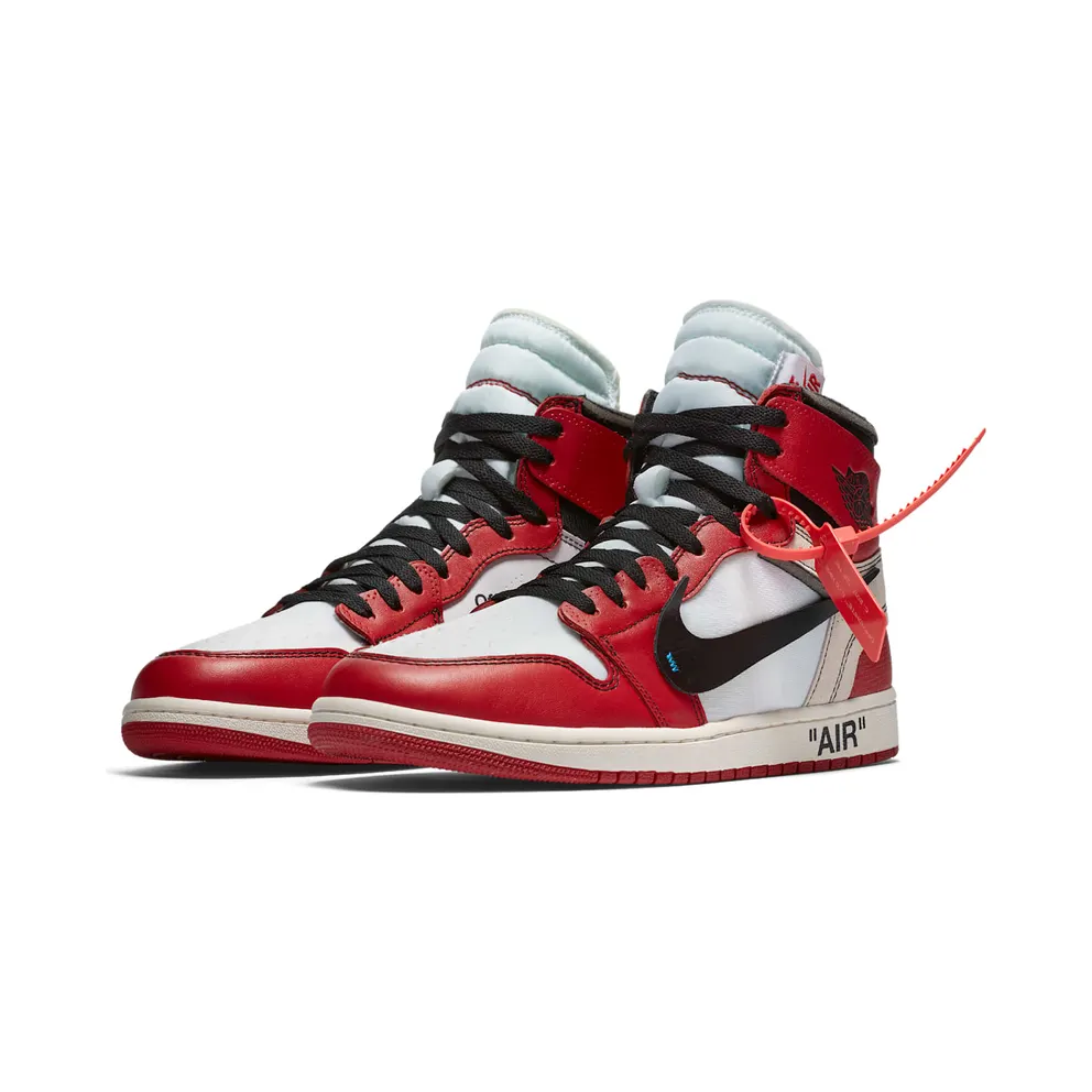 Air Jordan x Off White Nike AJ I 1 Chicago ‘The 10 Ten’ (2017) (AA3834-101)