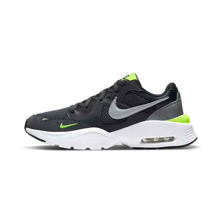 Nike Air Max Fusion Black Green “Anthracite / Volt / White / Metallic Silver” (CJ1670-006)