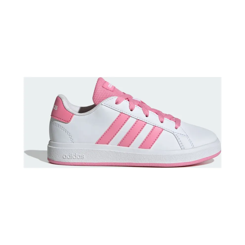 Adidas Grand Court Lifestyle Tennis Lace-Up Cloud White / Bliss Pink / Core Black (JS4345)