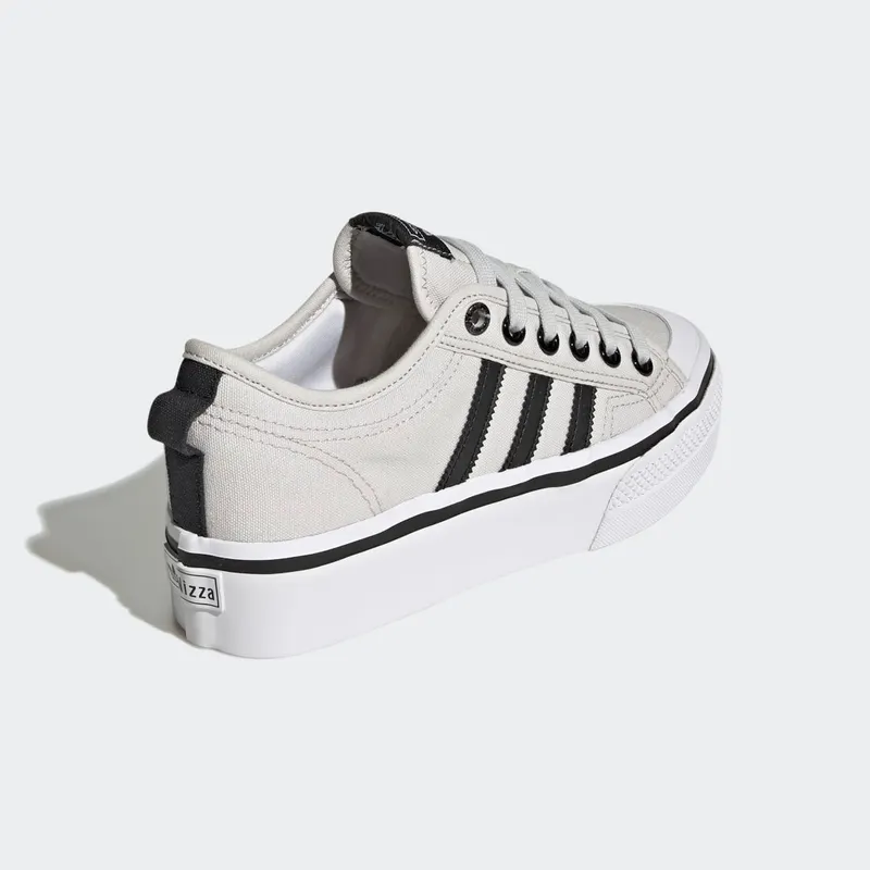 Adidas Nizza Platform Grey One / Core Black / Cloud White (GX2020)