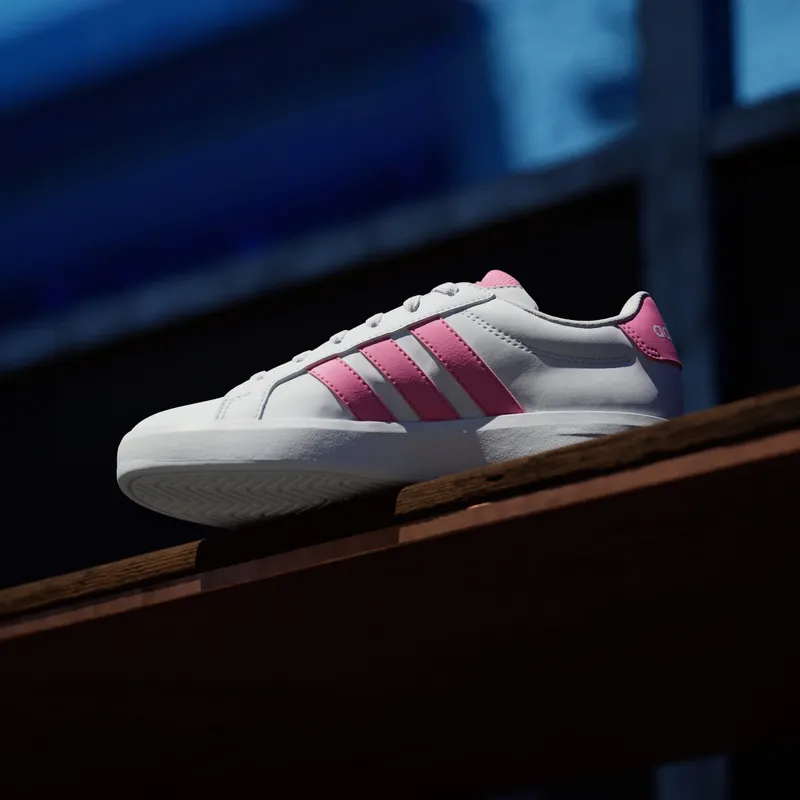 Adidas GRAND COURT 3.0 Shoes JUNIOR Cloud White / Bliss Pink / Bliss Pink (HP3528)