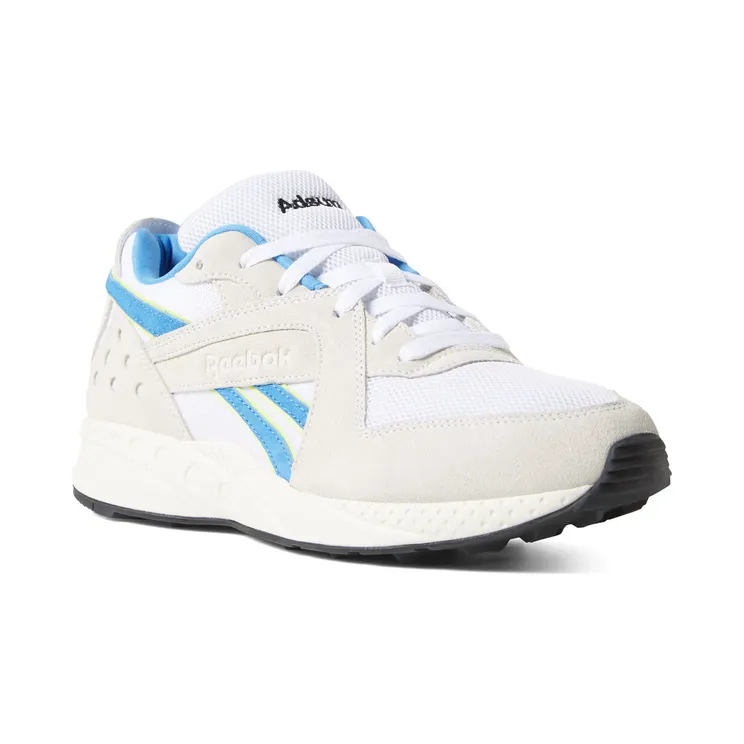 Reebok Pyro Adsum White/Blue-Citron Green (Other Brands Reebok)