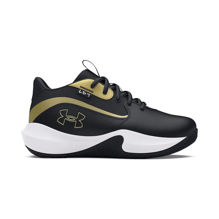 Under Armour Lockdown 7 PS “Black / Metallic Gold” (3028514001)