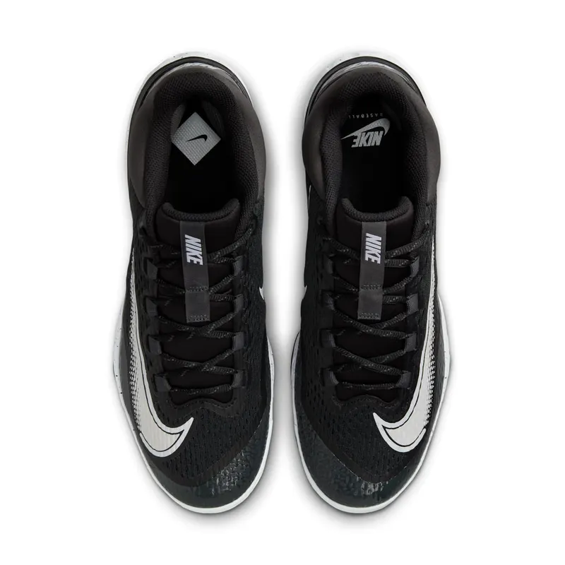 Nike Alpha Huarache Elite 4 Low MCS Black Dark Smoke Grey White (FD6221-003)