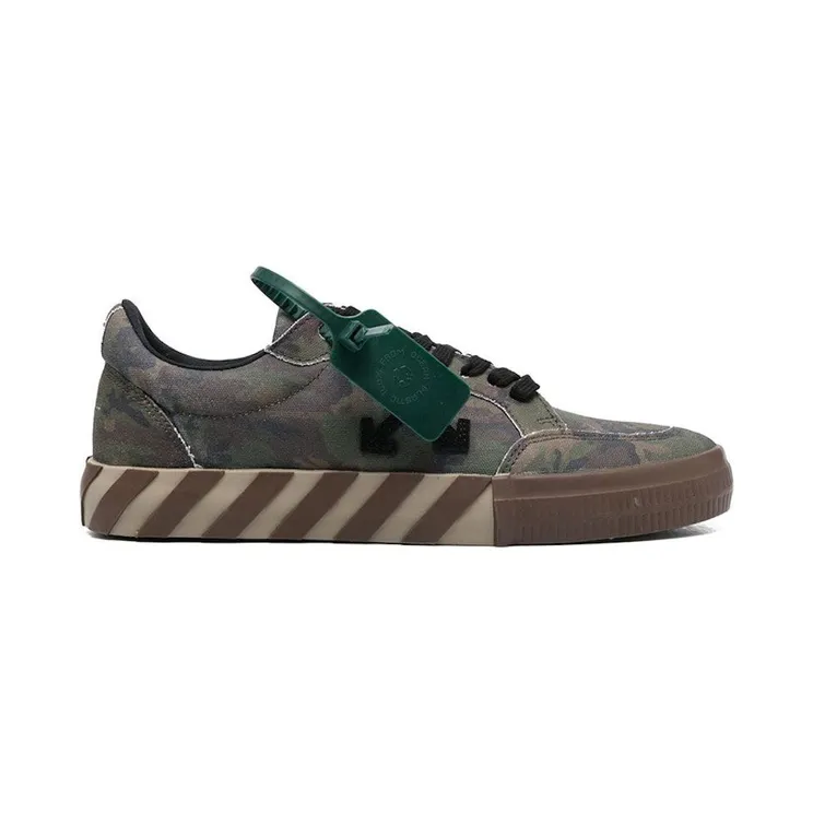 OFF-WHITE Vulc Low Camouflage Brown (OMIA085F22FAB0045610)