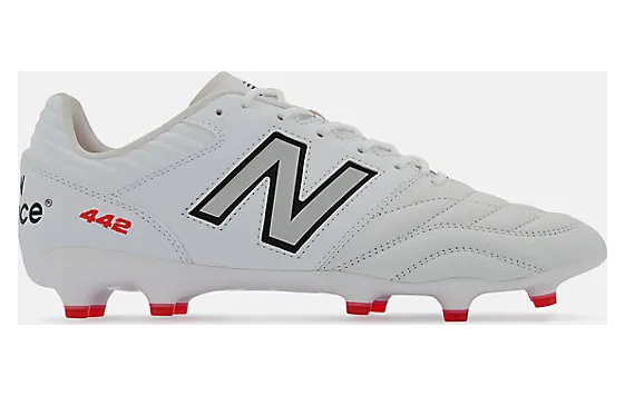 New Balance 442 Pro FG v2 White Red Black (MS41FMWT)