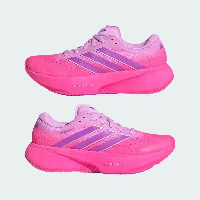 Adidas SUPERNOVA RISE 3 Running Shoes Lucid Pink / Purple Burst / Bliss Lilac (JP6832)