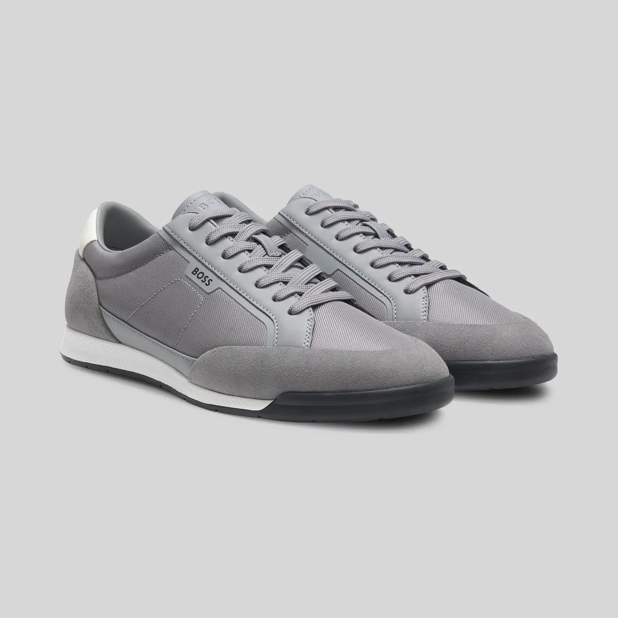 Hugo Boss Boss mit Wildledereinsätzen “Black” (50568486)