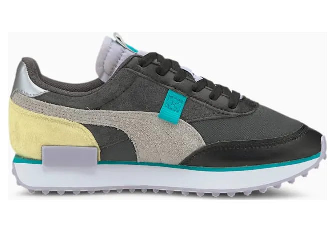 Puma Future Rider Soft Metal Zwart/Paars (374665-01)