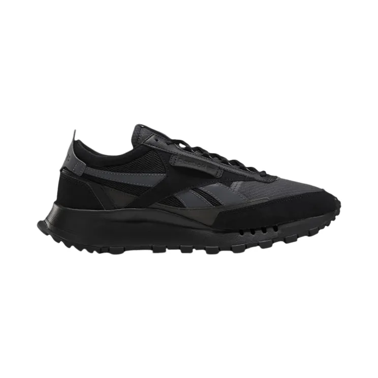 Reebok Classic Leather Legacy Black Grey Black/True Grey 8-True Grey 7 (Other Brands Reebok)