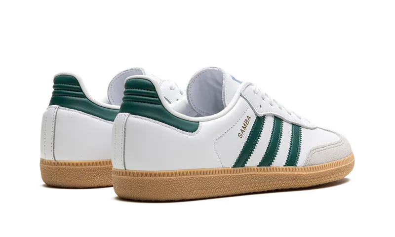 Adidas Samba OG GS “White Collegiate Green Gum” (IE1331)