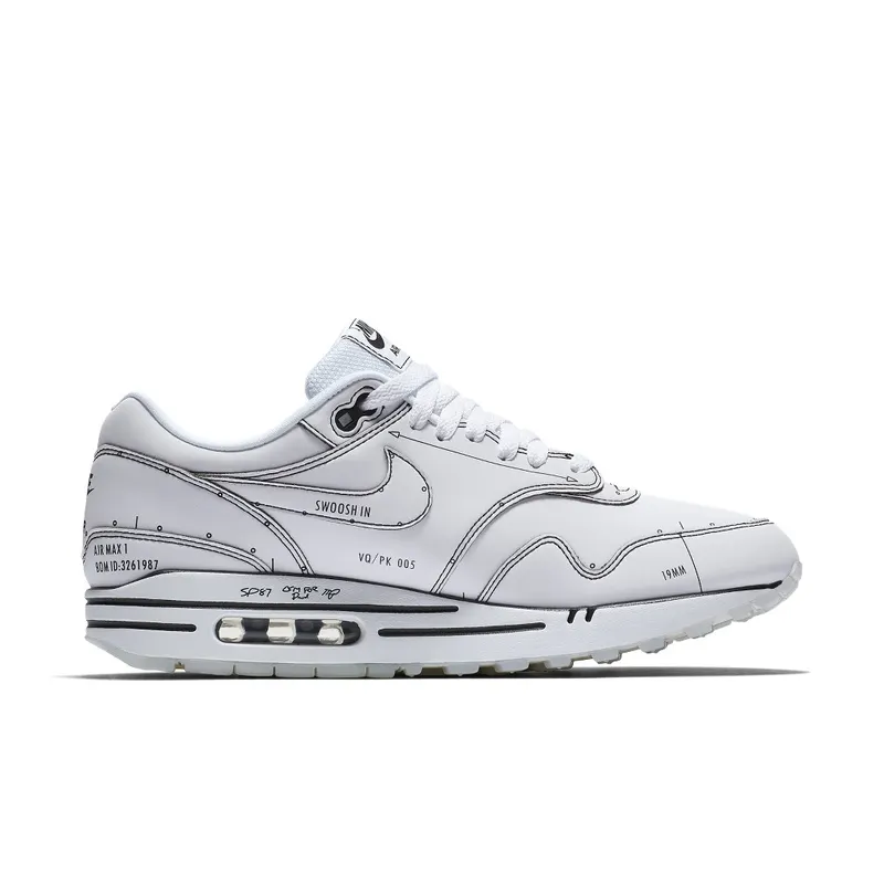 Nike Air Max 1 Tinker ‘White Schematic’ (2019) (CJ4286-100)