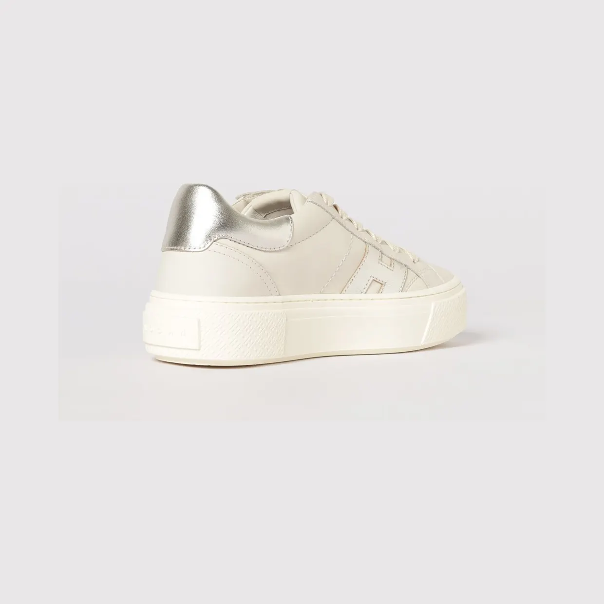 Hogan Crosswind Leather Sneakers Platinum (HXW7050GB00V1L022E) (2)