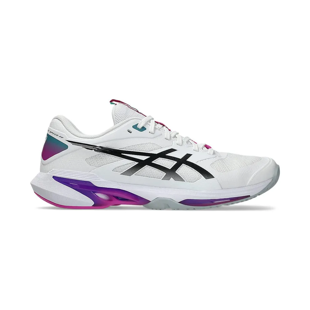 ASICS SOLUTION SPEED FF 4 “White / Digital Sakura” (1041A532-101)