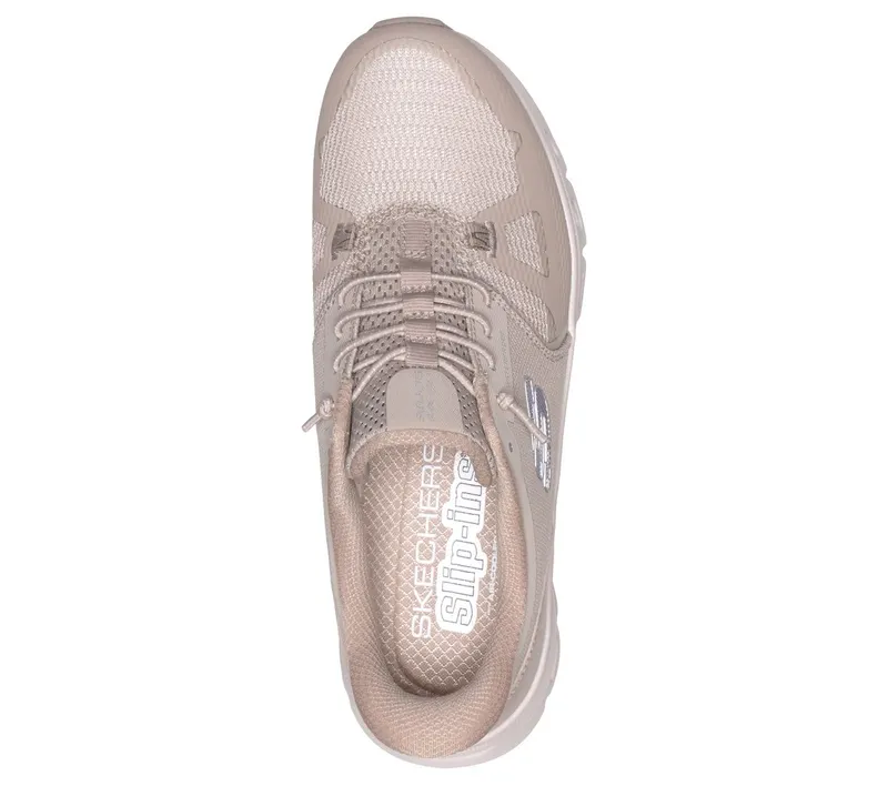 Skechers Slip-ins Waterproof: Glide-Step Pro – Soft Mist Sneaker Taupe