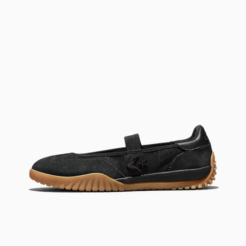 Converse Run Star Ballet Flat Black / Black / Gum 5