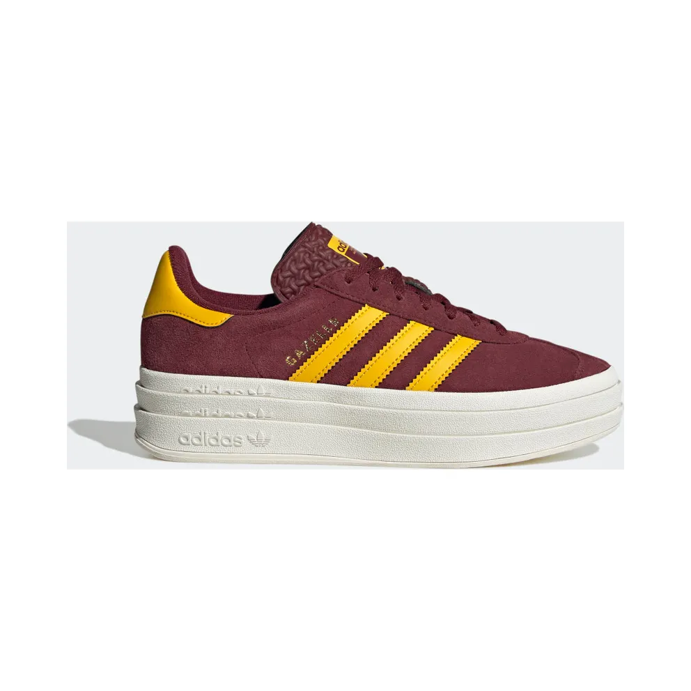 adidas Gazelle Bold Schuh Shadow Red / Bold Gold / Core White (IF5195)