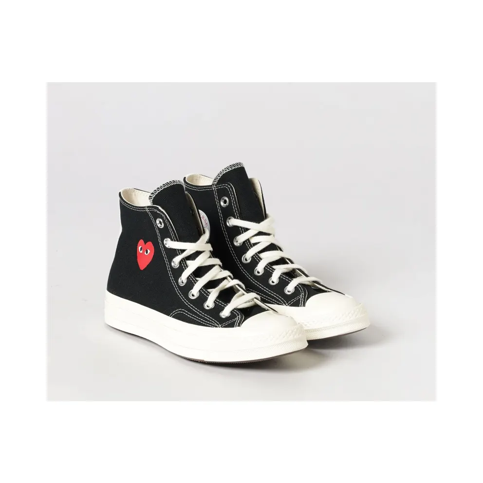 Converse COMME DES GARÇONS PLAY X CONVERSE Comme Des GarÇons Black (AZK129D1)