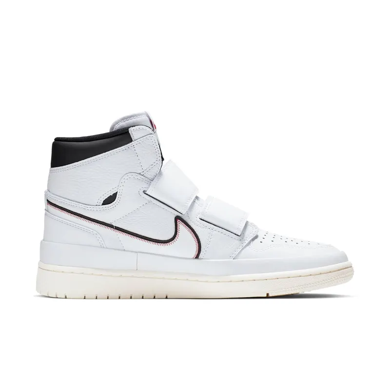 Jordan 1 Retro High Double Strap White Black Sail White/Black-Sail-White (AQ7924-101)