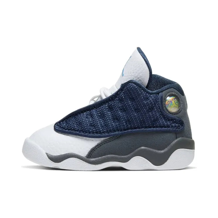 Air Jordan 13 Retro TD Flint 2020 “Navy / Flint Grey / White / University Blue” (414581-404)