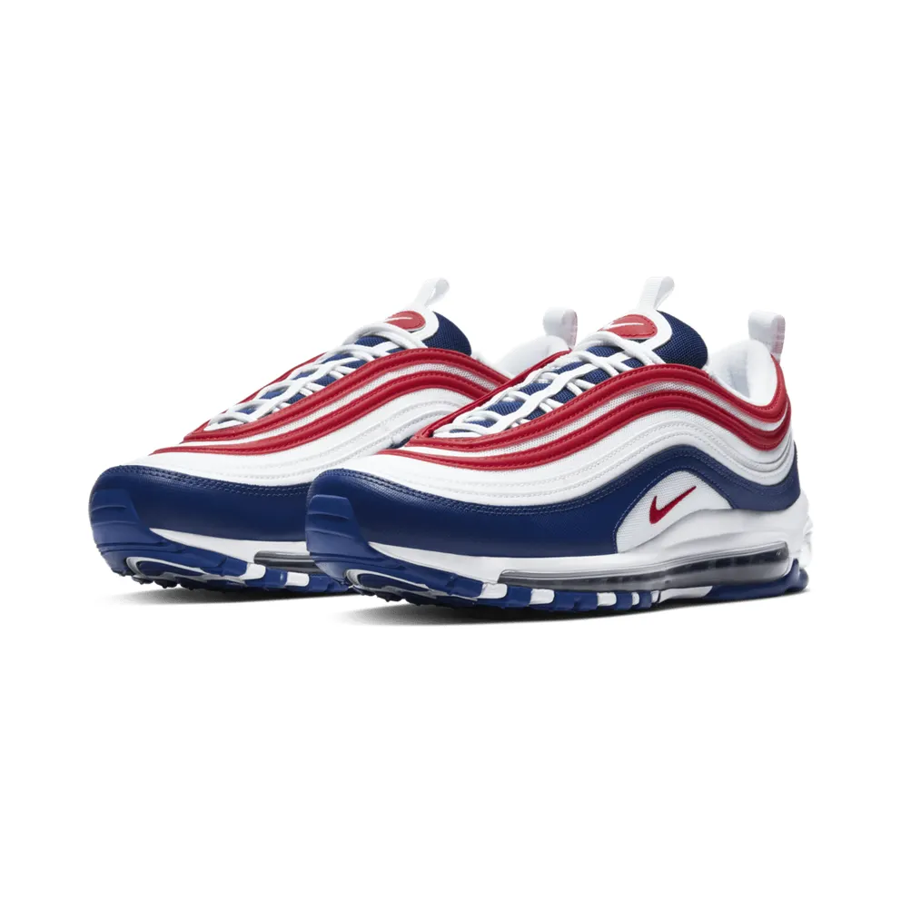 Nike Air Max 97 USA (2020) White/Obsidian-University Red (CW5584-100)