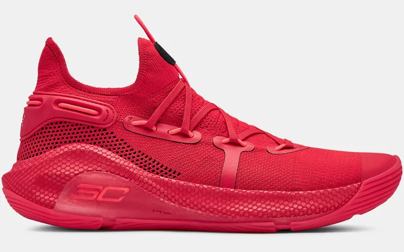 Under Armour Curry 6 Red Red/Black-Rage Red (3020612-603)
