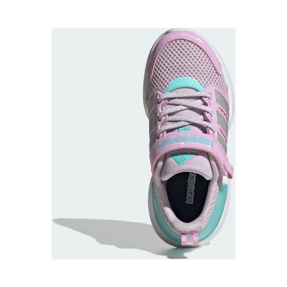 Adidas LIGHTORAMA Shoes CHILDREN Ice Lavender / Silver Metallic / Flash Aqua (HQ9254)