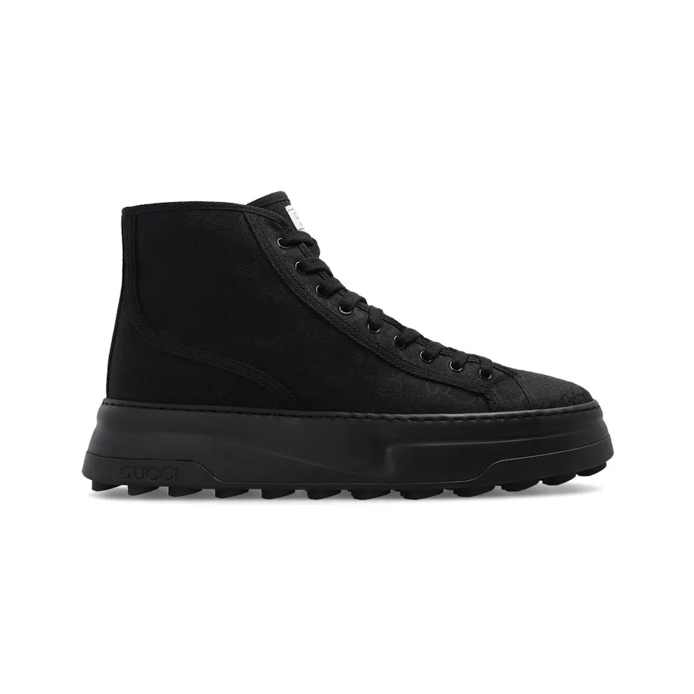 Gucci GG High Sneaker Interlocking G Black (745999 20Q20 1000)