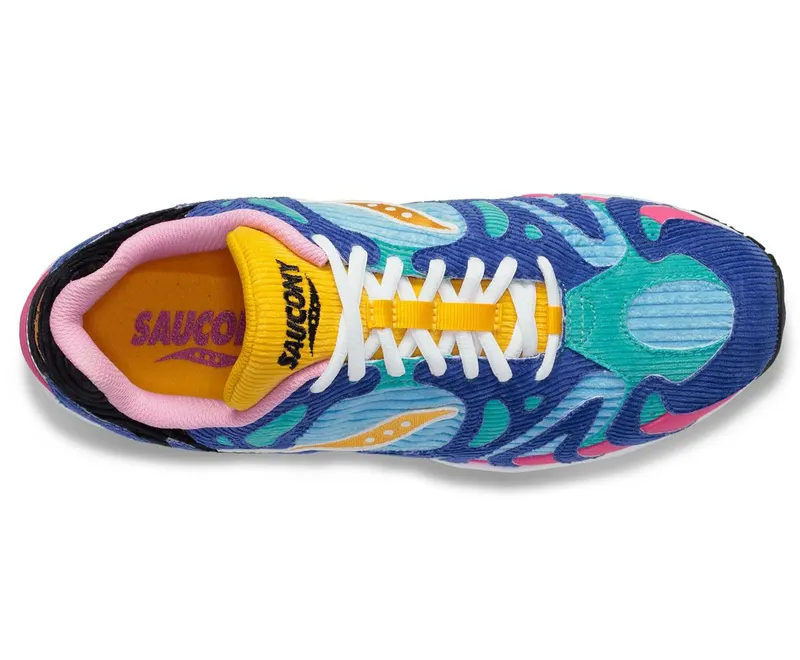 Saucony Grid Azura 2000 Corduroy Patchwork Multi-Color (S70712-1)