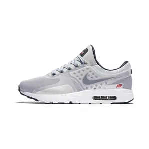 Nike Air Max Zero QS Grey “Metallic Silver / University Red / Black” (789695-002)