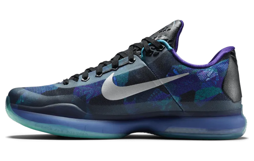 Nike Kobe 10 ‘Overcome’ Emerald Glow/Reflect Silver-Court Purple (705317-305)