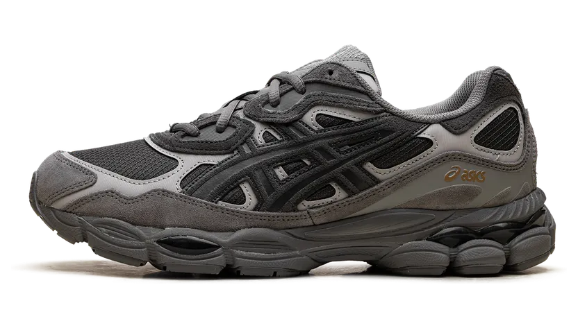 Asics Gel-NYC “Obsidian Grey”: grijze schaduw, zware voetafdruk