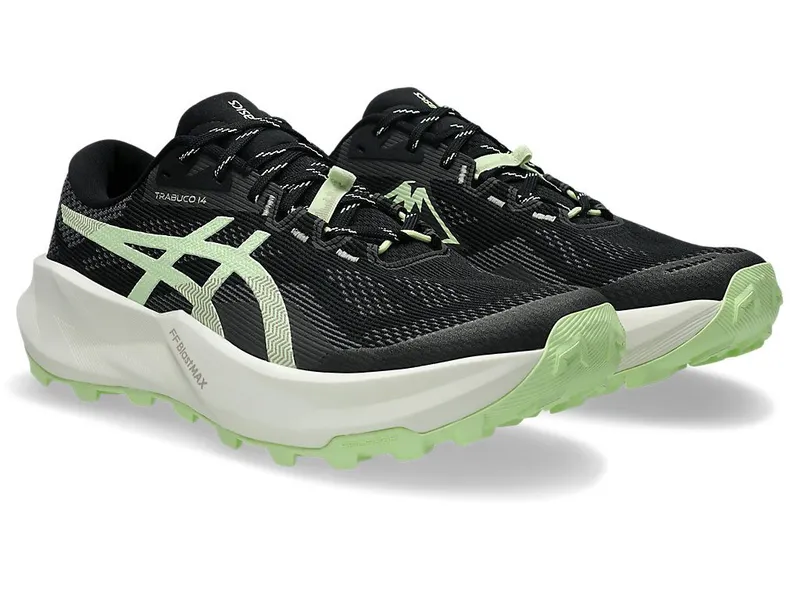 ASICS TRABUCO 14 “Black / Illuminate Yellow” (1011C166-002)