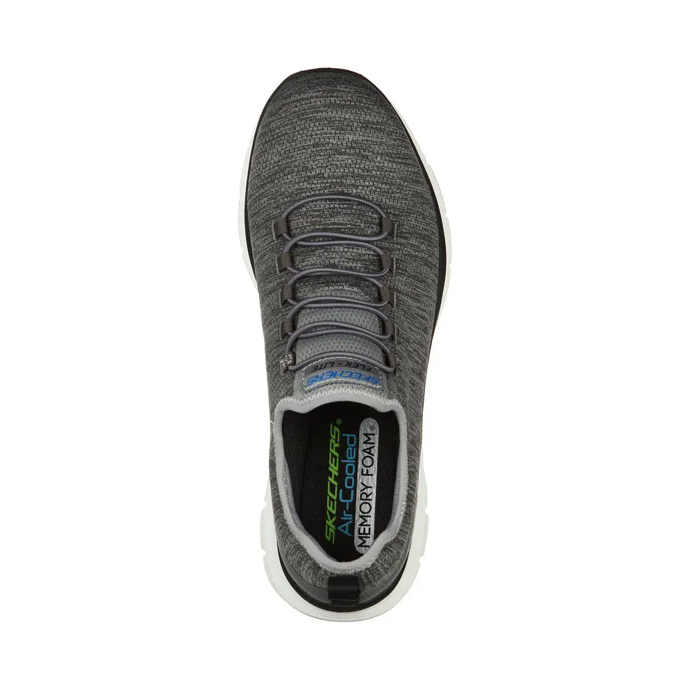 Skechers Flex Advantage 4.0 – Contributor “Grey / Black” (232226GYBK)