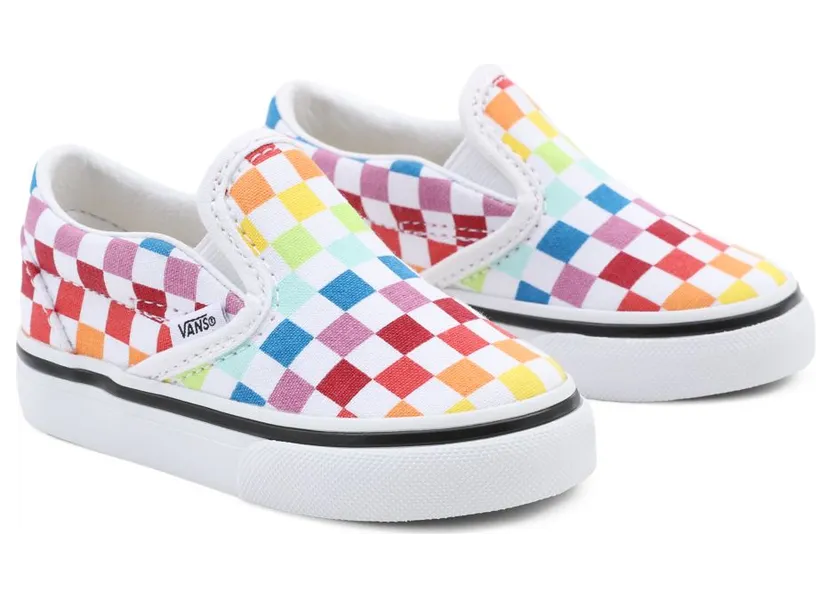 Vans Slip-On Rainbow Checkerboard (TD)