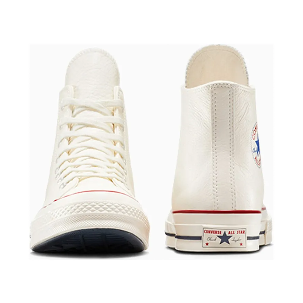 Converse Chuck 70 Leather Egret/Natural Ivory/Blue (A12213C)