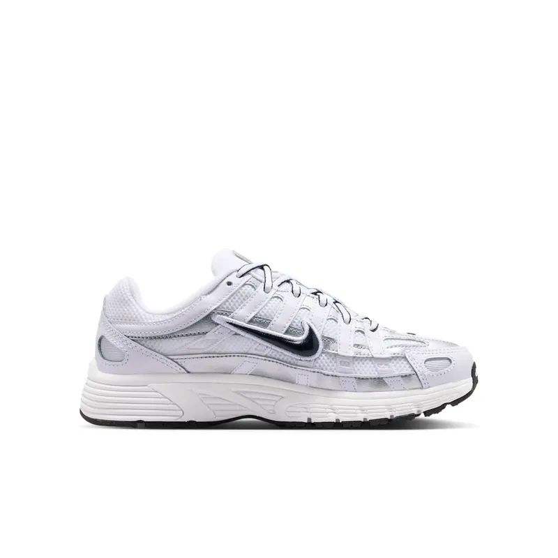 Nike P-6000 White/Metallic Silver/Black (IU7568-100)