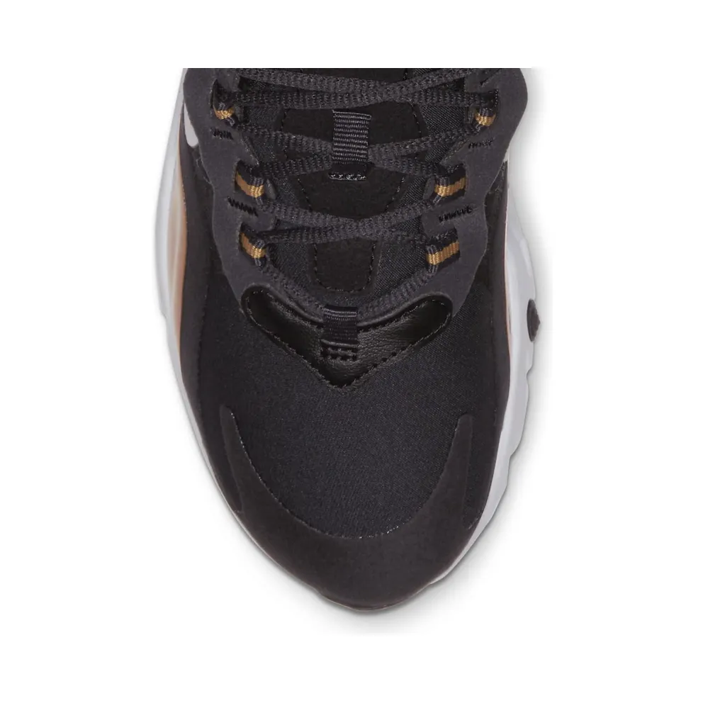 Nike Air Max 270 React Metallic Gold (GS) Anthracite/Black/Metallic Gold (BQ0103-005)