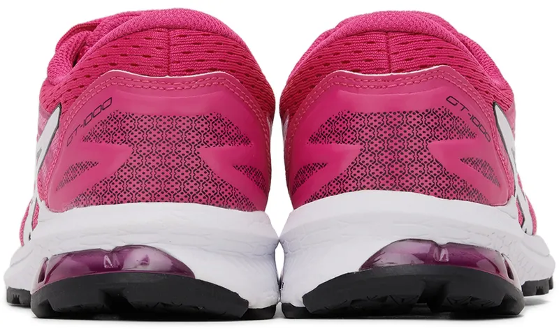 Asics Kids Pink & White GT-1000 Big Kids (1014A189-702)