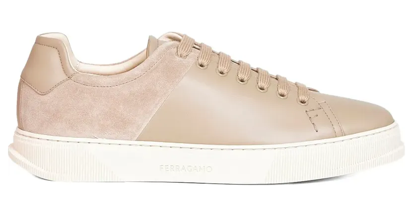 Ferragamo mit Kontrasteinsätzen Nude (789092)