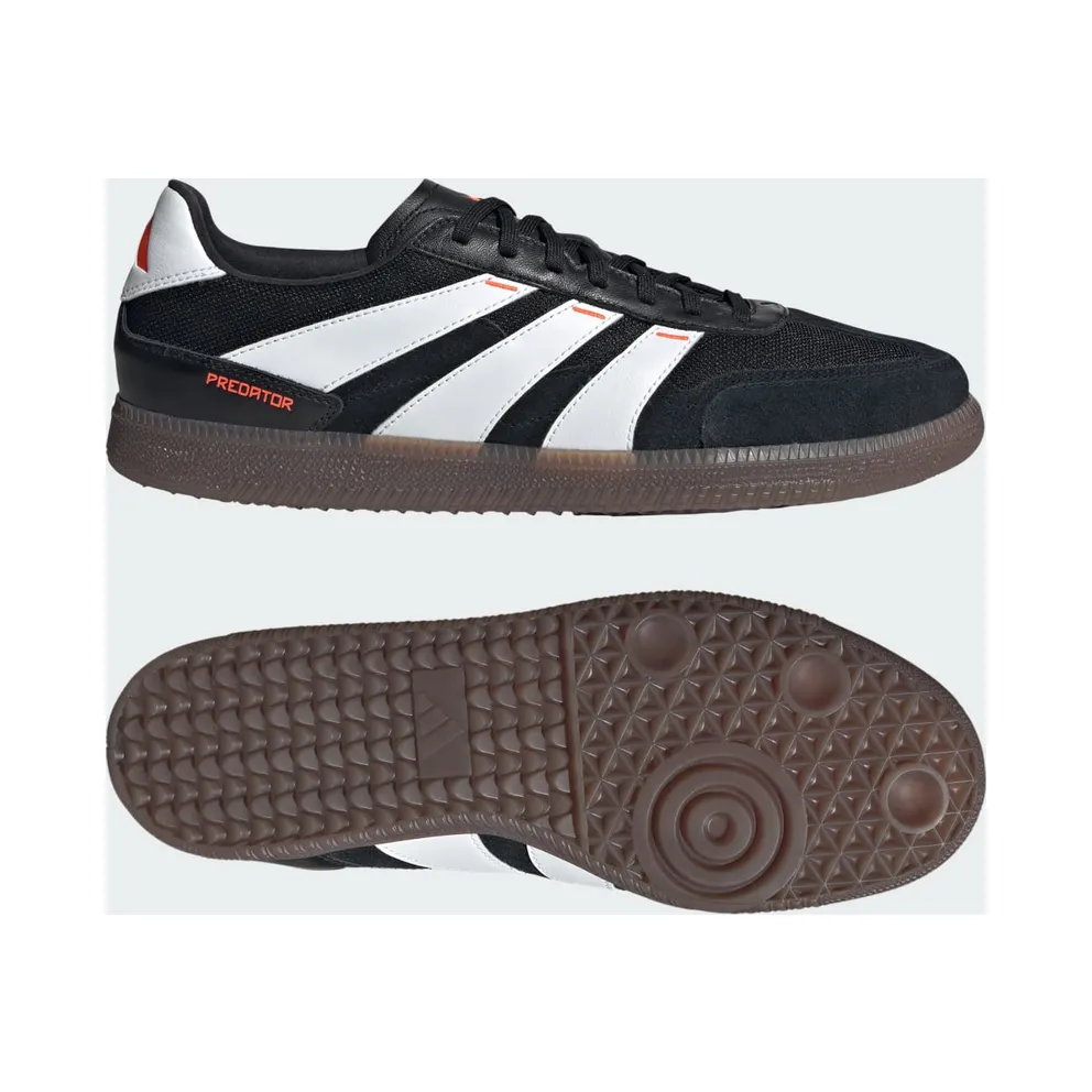 adidas Predator 24 League Low Freestyle Core Black Cloud White Solar Red (IF1025)