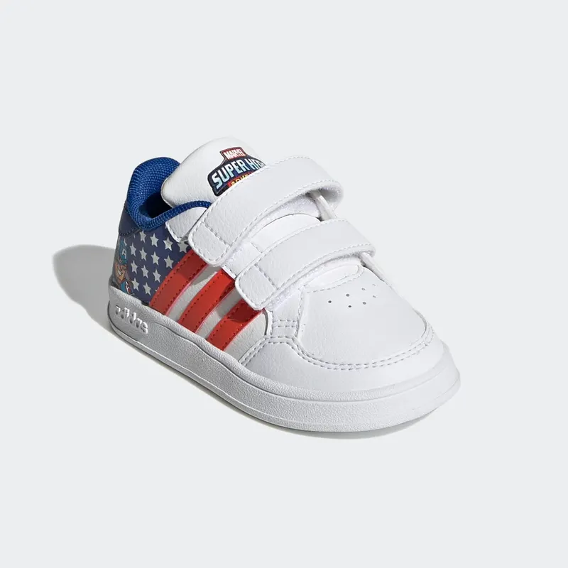 Adidas Breaknet Cloud White / Bold Orange / Royal Blue (GZ7651)