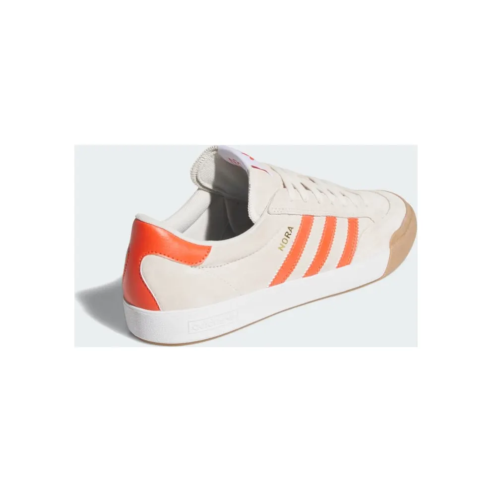 Adidas Nora Wonder White / Orange / Gum (JP5652)